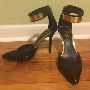 Fergie Ankle Strap Pumps